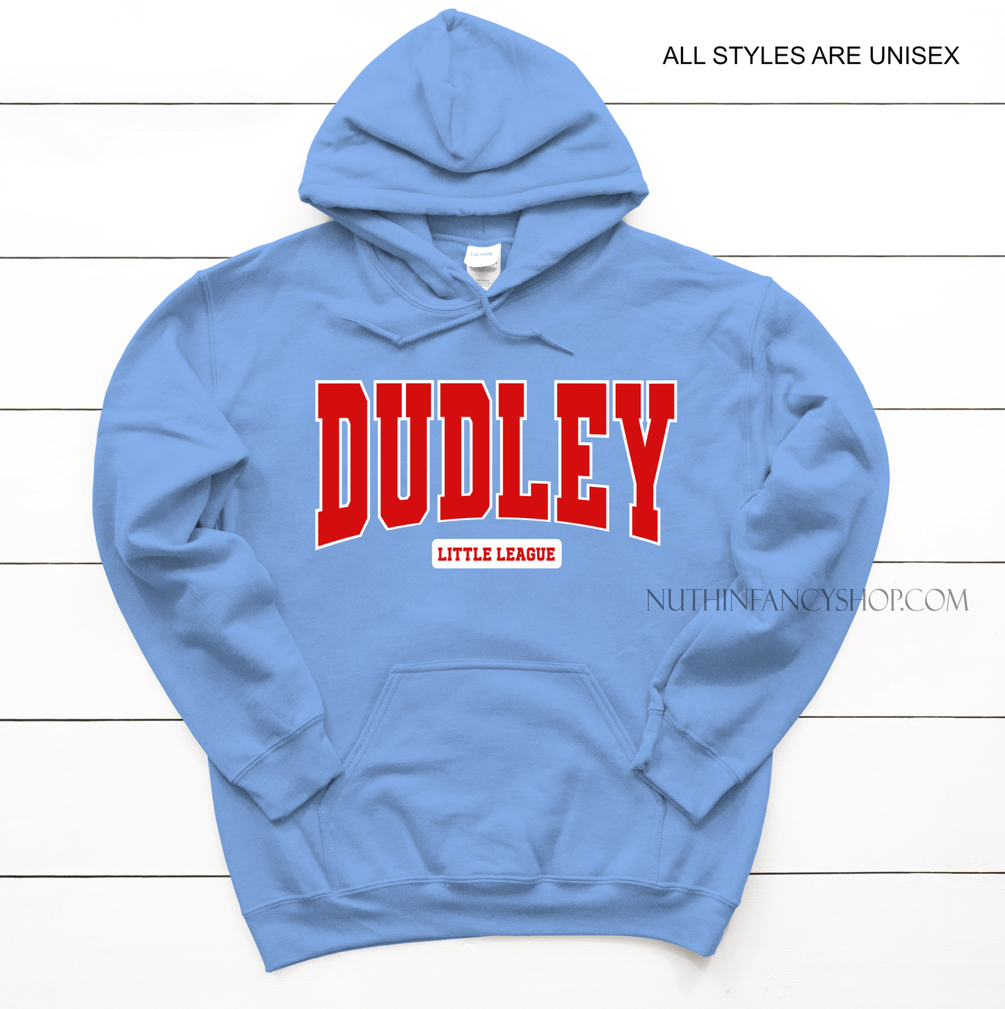 Dudley Varsity on Blue