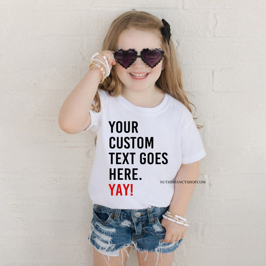 Personalized S W I F T I E Tee