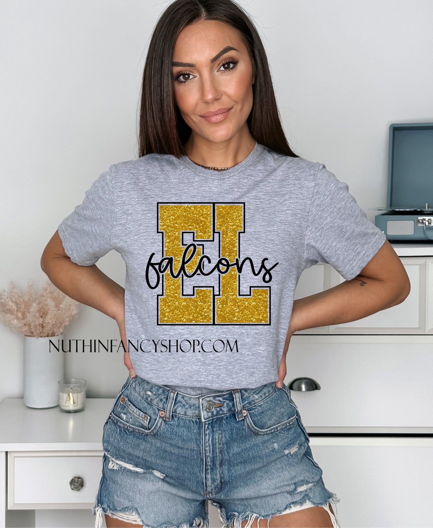 Falcon Golden Glitter