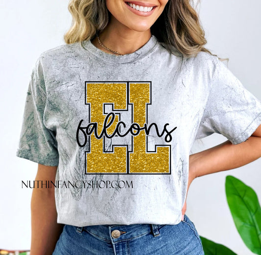 Falcon Golden Glitter