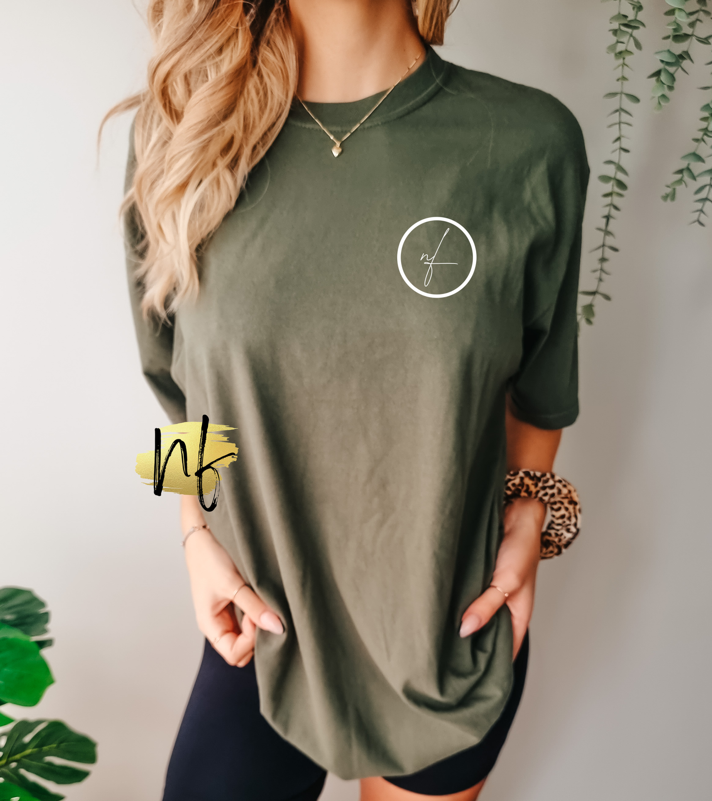 Comfort Colors Nuthin' Fancy Logo Tee
