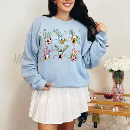 Unisex Funny Bunny Friends