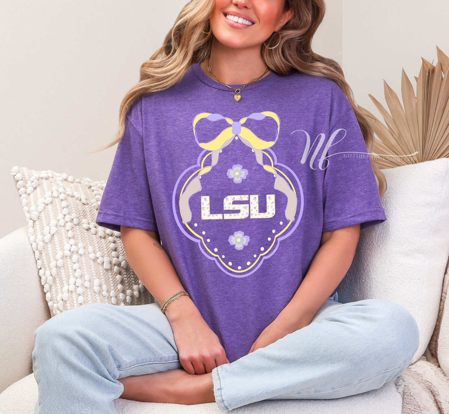 Grandmillennial LSU on Purple