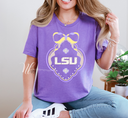 Grandmillennial LSU on Purple