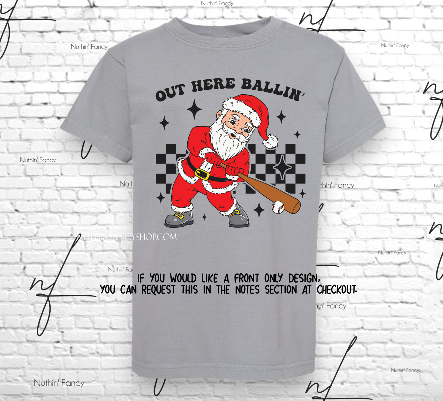 Out Here Ballin' Santa