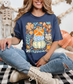 Grandmillennial Pumpkin Stack on Navy