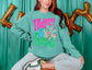 Happy Go Lucky Watercolor Shamrock