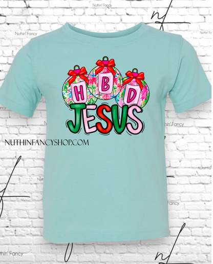 HBD Jesus Ornaments