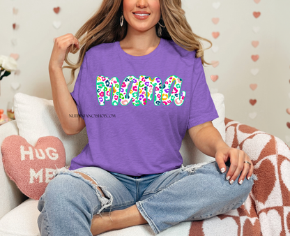 Colorful Leopard Mama
