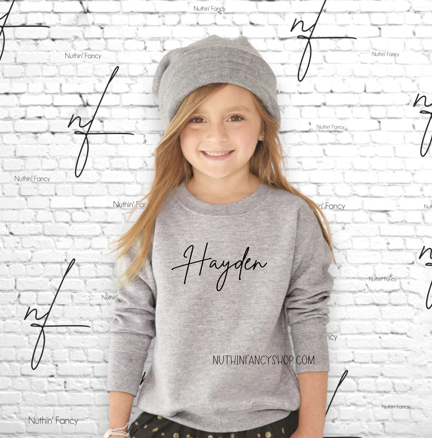 Solid Sweatshirt Name