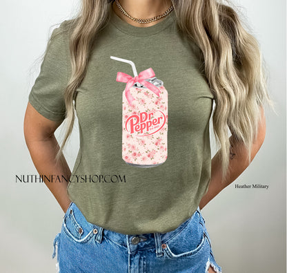 Floral Dr Pepper Girly