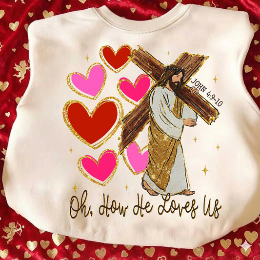 Oh How He Loves Us John 4:9-10, Ivory