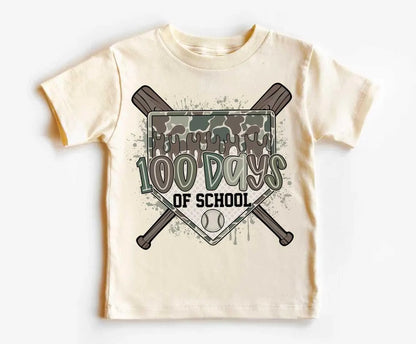 Camo Baseball Drip of 100 Days, Ivory