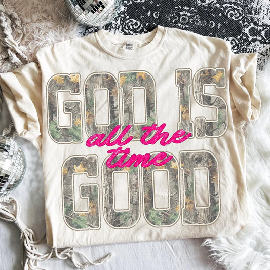 Camo God is Good All the Time