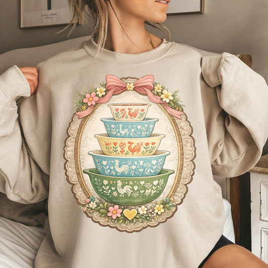 Vintage Pyrex Kinda Girl, Ivory