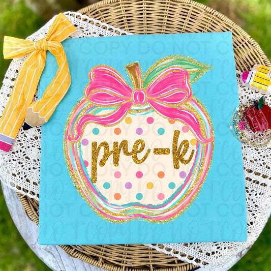 Polka Dot Apple Grade Set