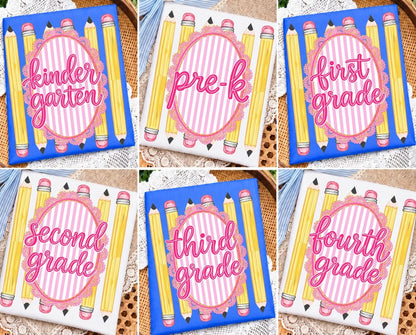 Preppy Laced Pencil Grade Set