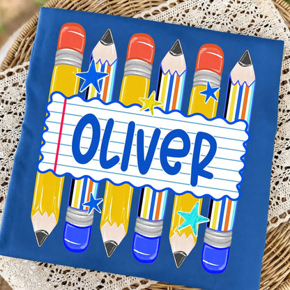 Unisex Personalized Pencils