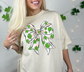 Shamrock Bow on Ivory