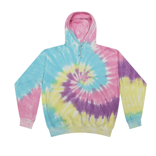 YOUTH Tie Dye Hoodie Blank (MORE COLOR OPTIONS)