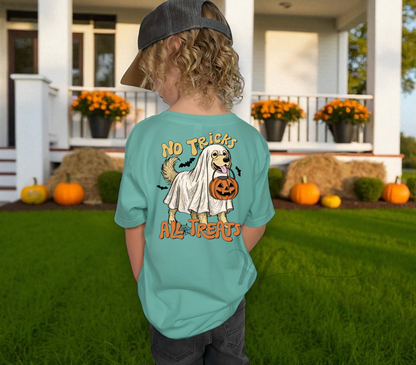 No Tricks, Just Treats Spooky Dog