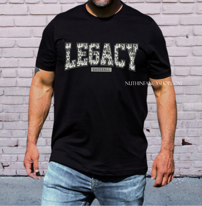 Legacy Varsity Green Camo on Black