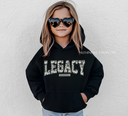 Legacy Varsity Green Camo on Black