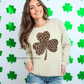 Leopard Shamrock Simple Ivory