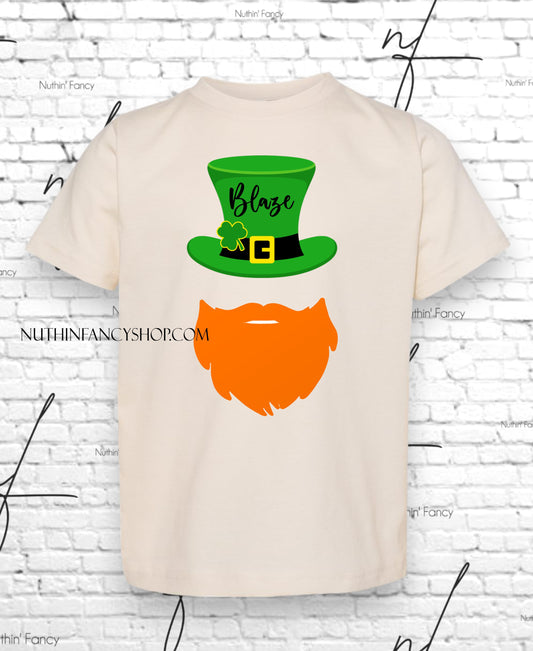 Personalized Leprechaun with Beard