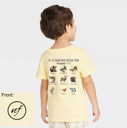 Let Us Thank Him For Our Food