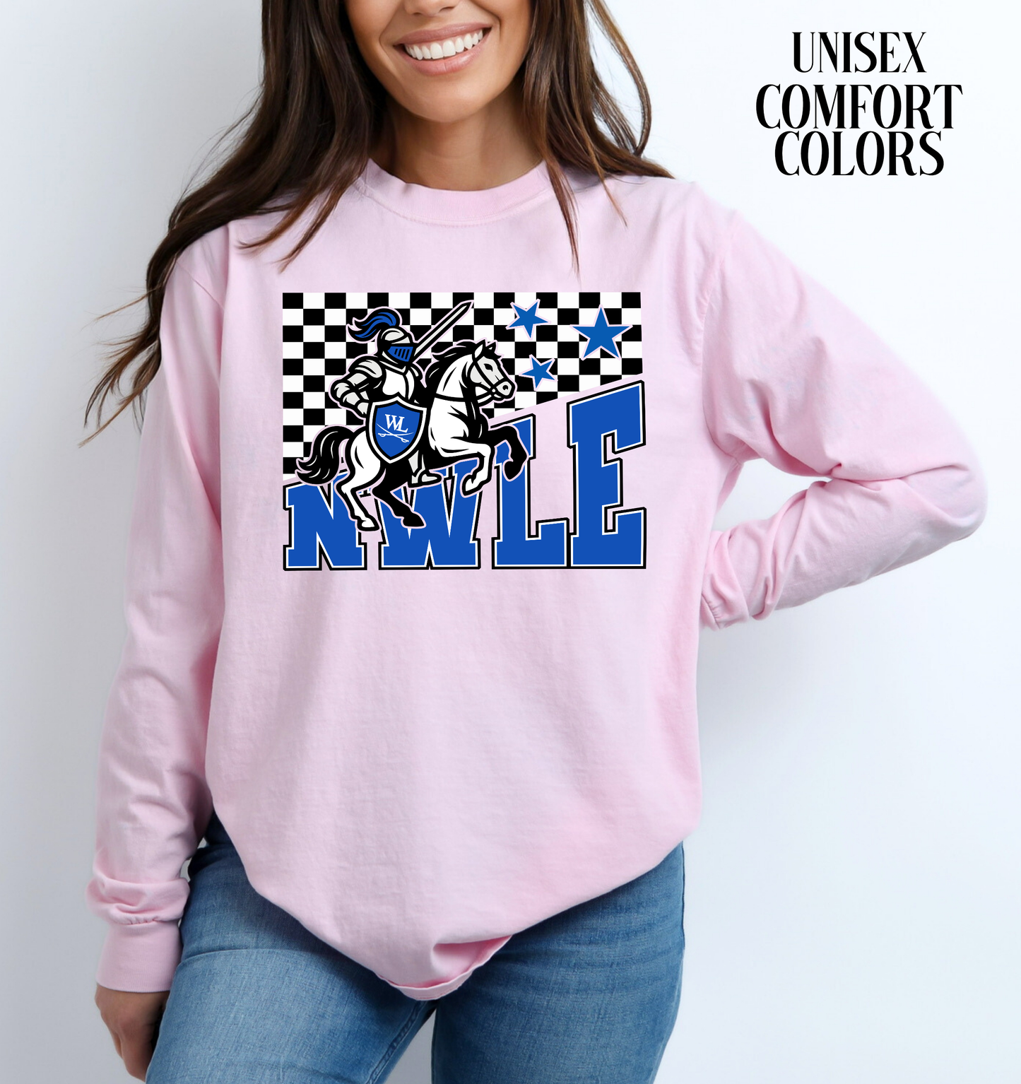 Light Pink Long Sleeve Tee