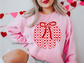 Preppy Hearts Monogram, Light Pink