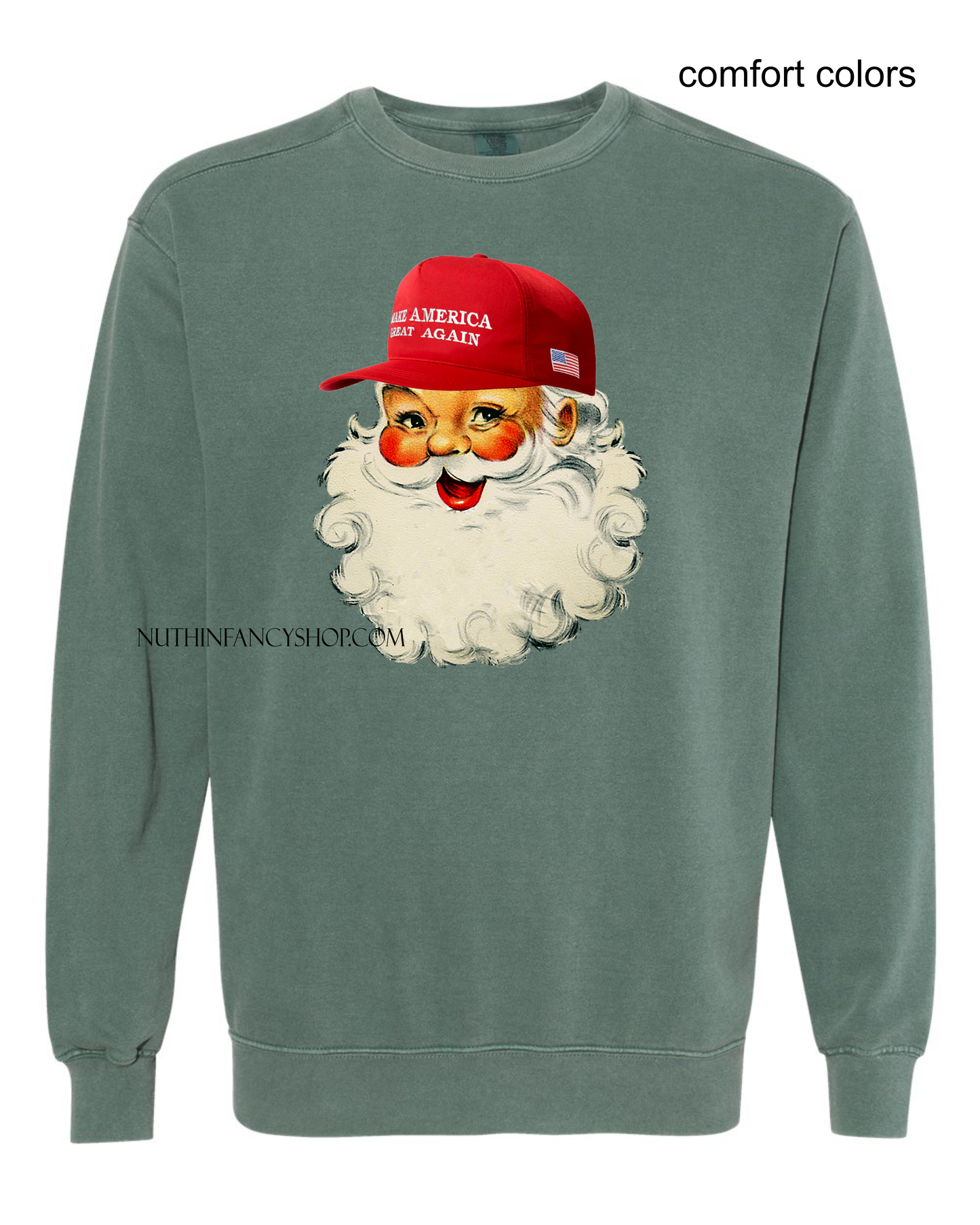 MAGA Santa, Comfort Colors Solid