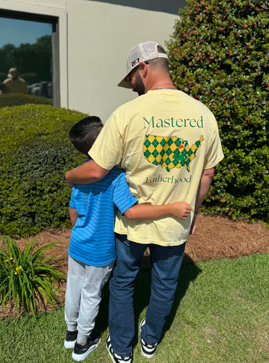 Mastered Fatherhood Golfing Bear