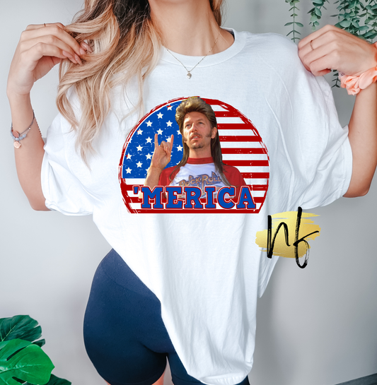 Merica Mullet Man