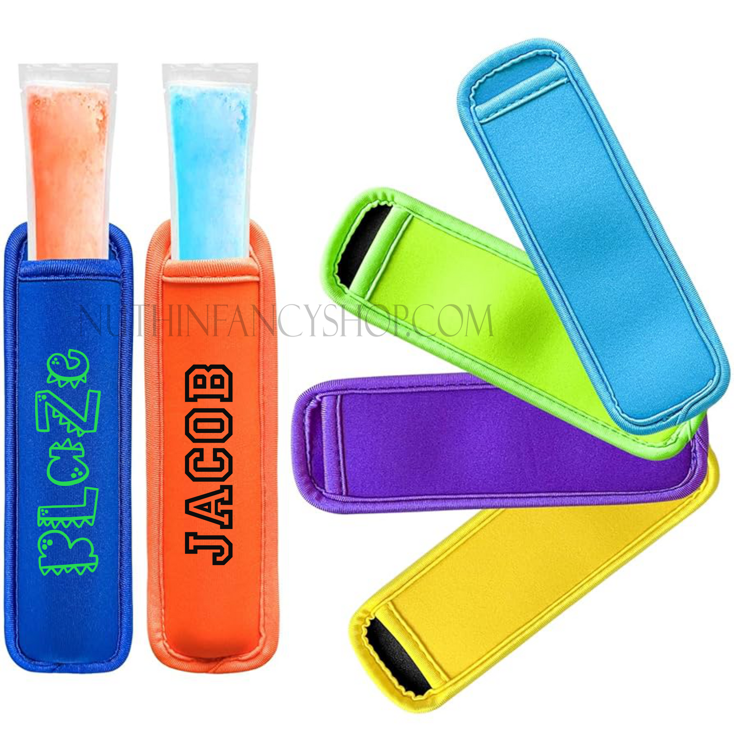 Personalized Neoprene Popsicle Holder