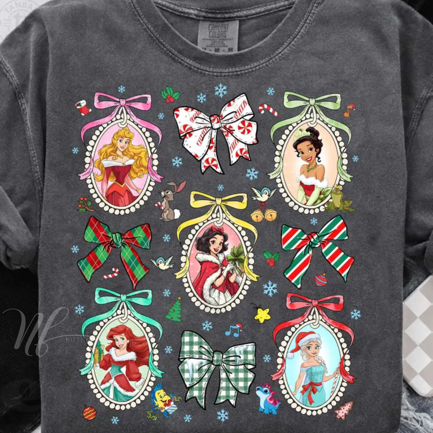 Princess Vintage Christmas Frames