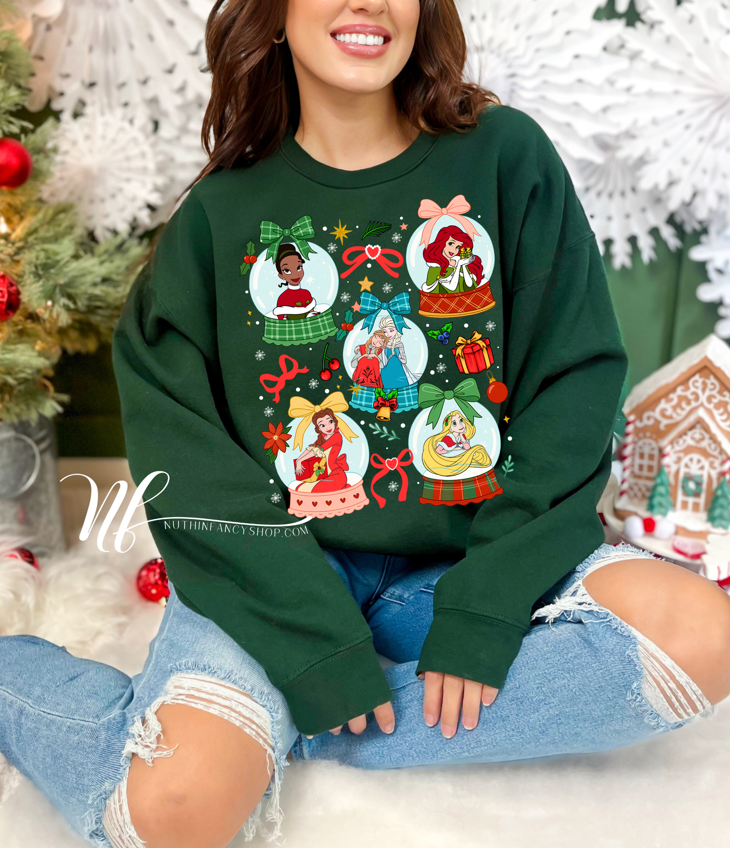Snow Globe Princess Christmas