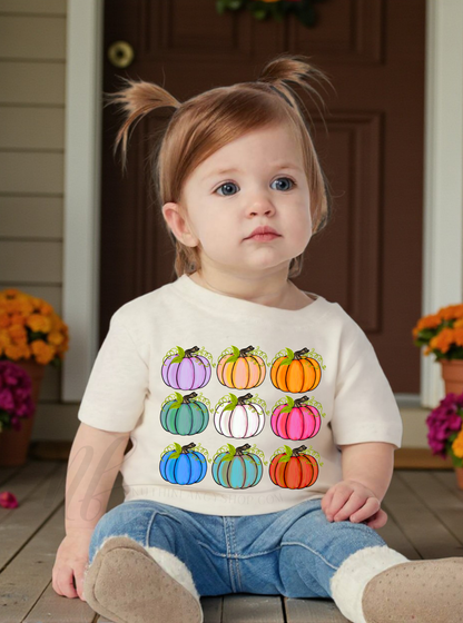 Colorful Pumpkin Collage