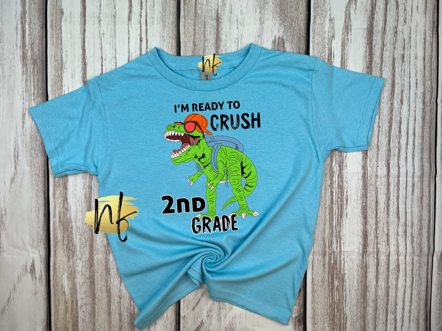 Boy and Girl Dino Crush My Grade YOUTH SIZES