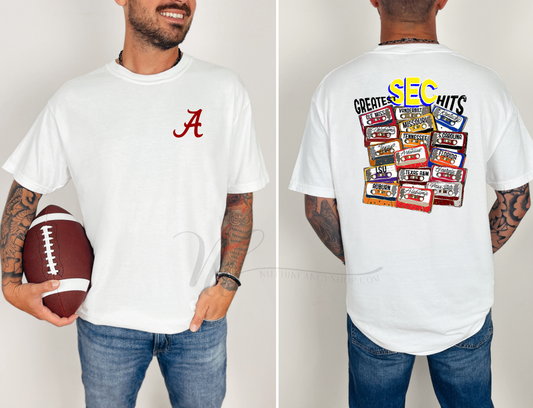 SEC Cassettes, Customizable Team and Shirt Color