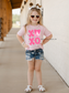 Pink Leopard XOXO, Light Pink