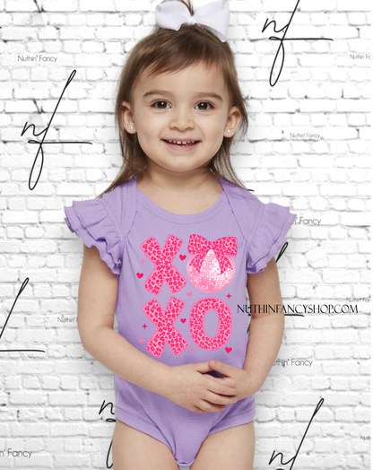 Pink Leopard XOXO, Violet