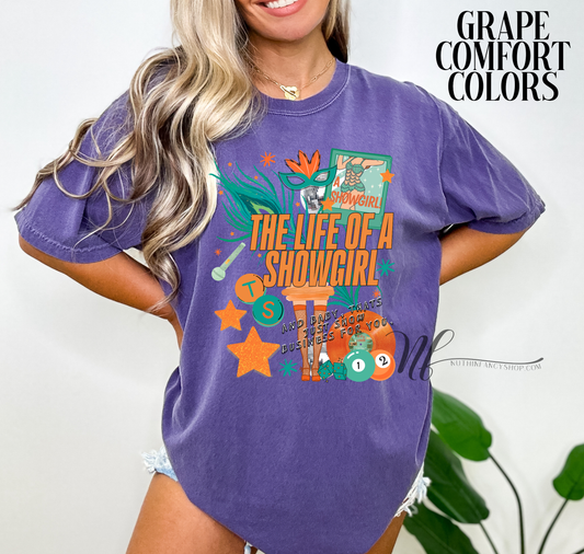 Showgirl on Purple