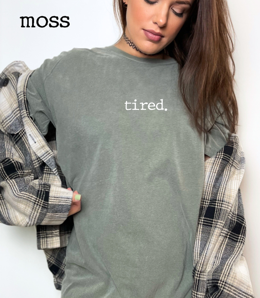 Minimal tired.