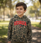 Varsity Georgia on Duck Camo Hoodie