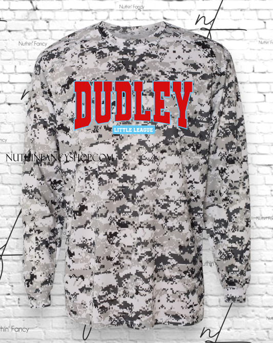 Dudley Little League White Digital Camo Dri-Fit