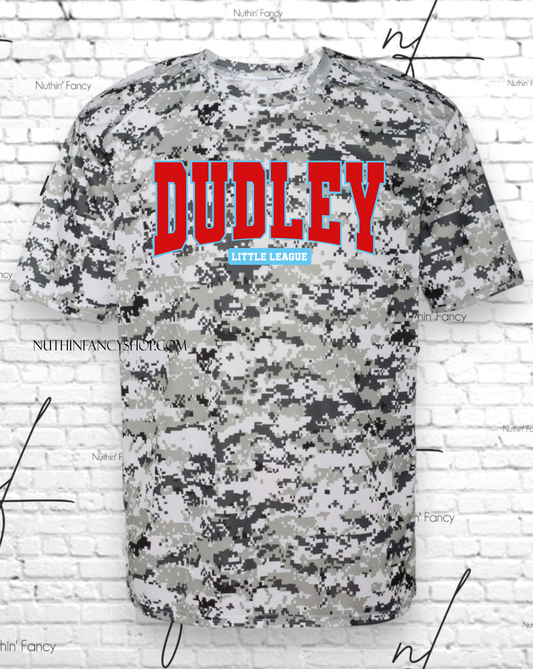 Dudley Little League White Digital Camo Dri-Fit