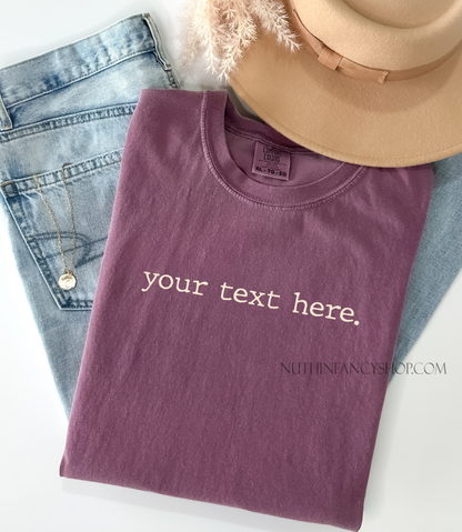 Custom Minimal Quote