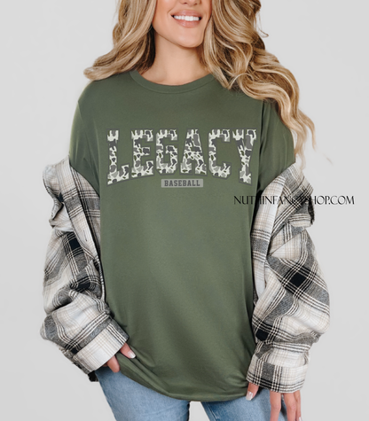 Varsity Style Legacy in Green Camo on Green